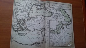 Карта плавания парохода "Королева Ольга"